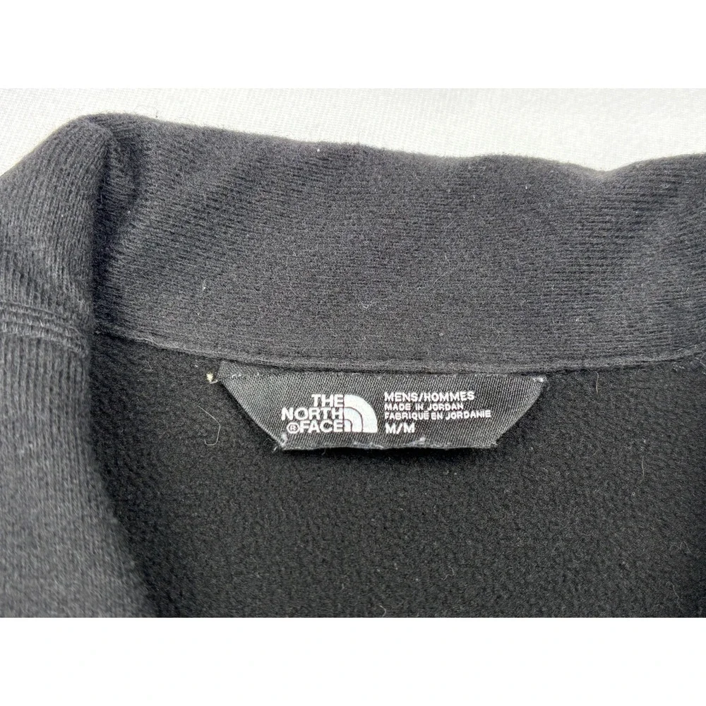 The North Face Canyonlands Full Zip Jacket Mens Medium M Black Fleece NF0A3SO6
